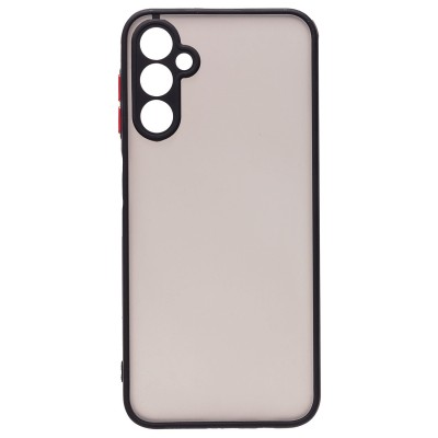 Чехол-накладка для Samsung A145 Galaxy A14 4G (MediaTek) (черный/черный) - PC041