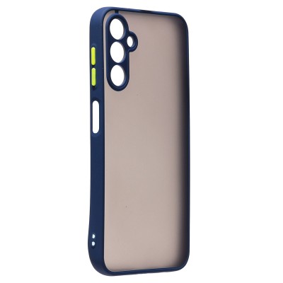 Чехол-накладка для Samsung A146 Galaxy A14 5G (MediaTek) (темно-синий/черный) - PC041 Чехол-накладка для Samsung A146 Galaxy A14 5G (MediaTek) (темно-синий/черный) - PC041