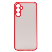 Чехол-накладка для Samsung A146 Galaxy A14 5G (MediaTek) (красный/черный) - PC041 Чехол-накладка для Samsung A146 Galaxy A14 5G (MediaTek) (красный/черный) - PC041