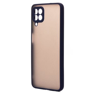 Чехол-накладка для Samsung M225 Galaxy M22 (темно-синий/черный) - PC041 Чехол-накладка для Samsung M225 Galaxy M22 (темно-синий/черный) - PC041