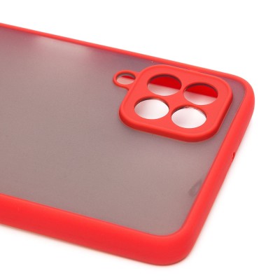 Чехол-накладка для Samsung M225 Galaxy M22 (красный/черный) - PC041