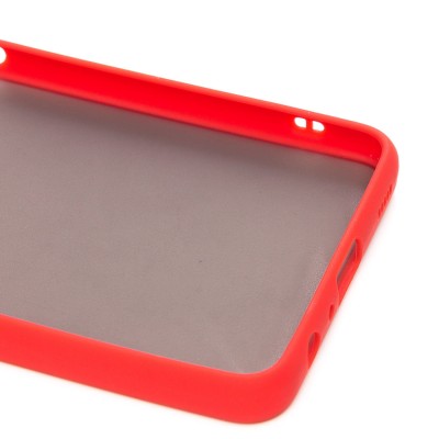 Чехол-накладка для Samsung M225 Galaxy M22 (красный/черный) - PC041