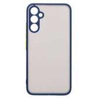 Чехол-накладка для Samsung A346 Galaxy A34 (темно-синий/черный) - PC041 Чехол-накладка для Samsung A346 Galaxy A34 (темно-синий/черный) - PC041