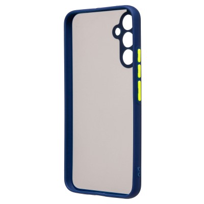 Чехол-накладка для Samsung A346 Galaxy A34 (темно-синий/черный) - PC041 Чехол-накладка для Samsung A346 Galaxy A34 (темно-синий/черный) - PC041