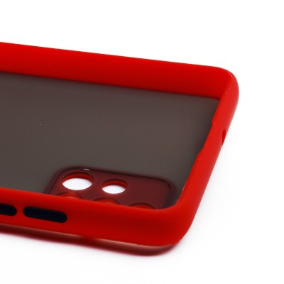 Чехол-накладка для Samsung A515 Galaxy A51 (красный/черный) - PC041 Чехол-накладка для Samsung A515 Galaxy A51 (красный/черный) - PC041