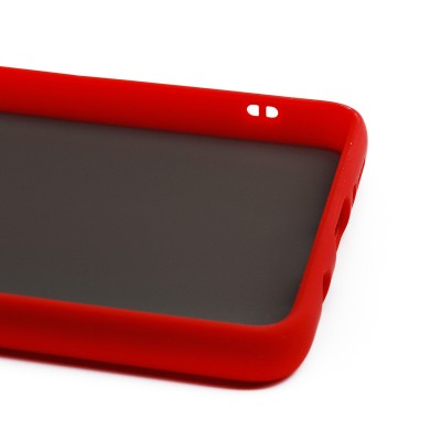 Чехол-накладка для Samsung A515 Galaxy A51 (красный/черный) - PC041 Чехол-накладка для Samsung A515 Galaxy A51 (красный/черный) - PC041