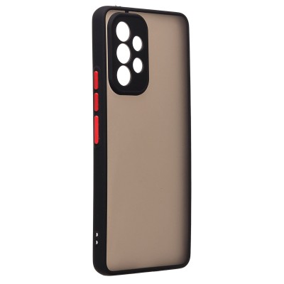 Чехол-накладка для Samsung A536 Galaxy A53 5G (черный/черный) - PC041