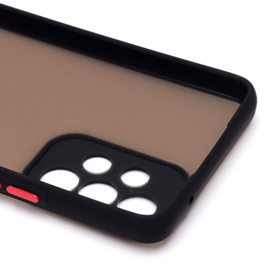 Чехол-накладка для Samsung A536 Galaxy A53 5G (черный/черный) - PC041