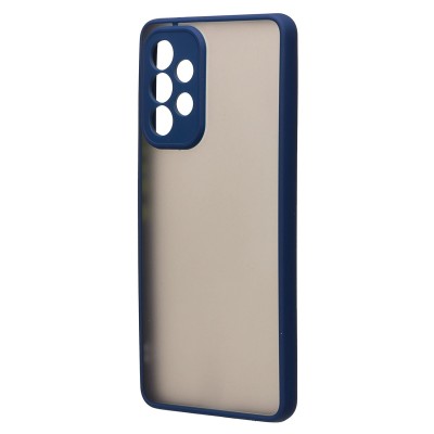 Чехол-накладка для Samsung A536 Galaxy A53 5G (темно-синий/черный) - PC041 Чехол-накладка для Samsung A536 Galaxy A53 5G (темно-синий/черный) - PC041