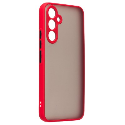 Чехол-накладка для Samsung A546 Galaxy A54 (красный/черный) - PC041