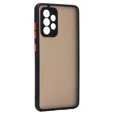 Чехол-накладка для Samsung A725 Galaxy A72 (черный/черный) - PC041