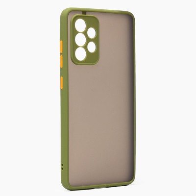 Чехол-накладка для Samsung A725 Galaxy A72 (зеленый/черный) - PC041 Чехол-накладка для Samsung A725 Galaxy A72 (зеленый/черный) - PC041