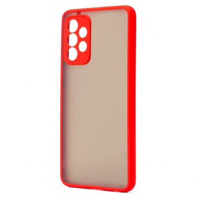 Чехол-накладка для Samsung A725 Galaxy A72 (красный/черный) - PC041 Чехол-накладка для Samsung A725 Galaxy A72 (красный/черный) - PC041