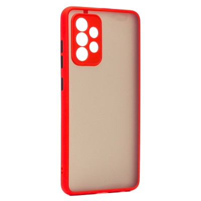 Чехол-накладка для Samsung A725 Galaxy A72 (красный/черный) - PC041 Чехол-накладка для Samsung A725 Galaxy A72 (красный/черный) - PC041