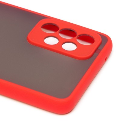 Чехол-накладка для Samsung A725 Galaxy A72 (красный/черный) - PC041 Чехол-накладка для Samsung A725 Galaxy A72 (красный/черный) - PC041