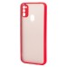 Чехол-накладка для Samsung M215G Galaxy M21 2021 Edition (красный/черный) - PC041 Чехол-накладка для Samsung M215G Galaxy M21 2021 Edition (красный/черный) - PC041
