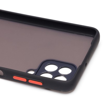 Чехол-накладка для Samsung M325 Galaxy M32 Global (черный/черный) - PC041