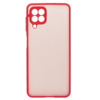 Чехол-накладка для Samsung M325 Galaxy M32 Global (красный/черный) - PC041