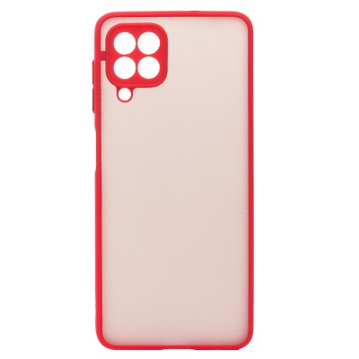 Чехол-накладка для Samsung M325 Galaxy M32 Global (красный/черный) - PC041