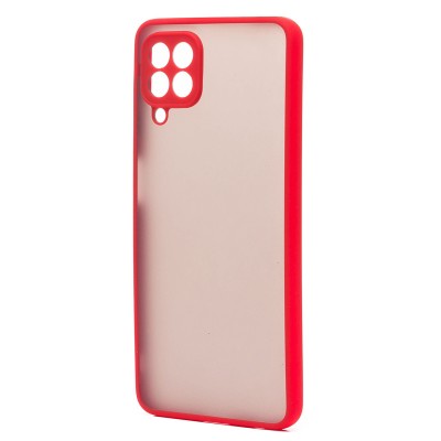 Чехол-накладка для Samsung M325 Galaxy M32 Global (красный/черный) - PC041