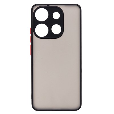 Чехол-накладка для Tecno Pop 7 Pro (черный) - PC041