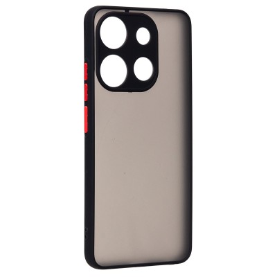 Чехол-накладка для Tecno Pop 7 Pro (черный) - PC041