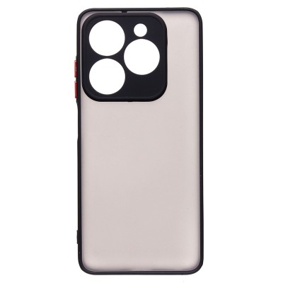 Чехол-накладка для Tecno Pop 8 (черный) - PC041