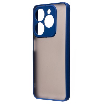 Чехол-накладка для Tecno Pop 8 (темно-синий) - PC041