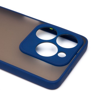 Чехол-накладка для Tecno Pop 8 (темно-синий) - PC041