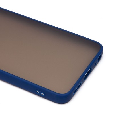 Чехол-накладка для Tecno Pop 8 (темно-синий) - PC041