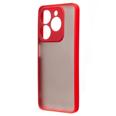 Чехол-накладка для Tecno Pop 8 (красный) - PC041