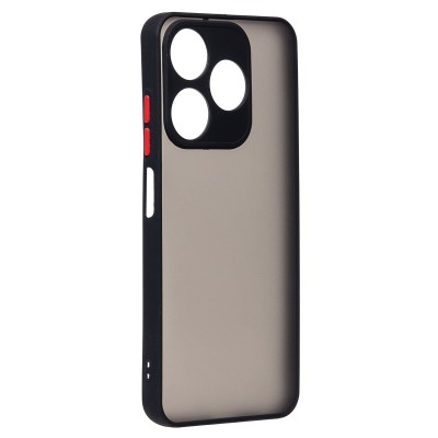 Чехол-накладка для Tecno Spark 10 4G (черный) - PC041