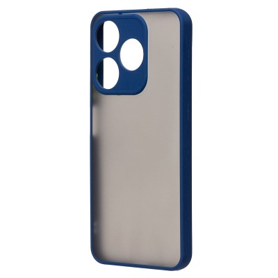 Чехол-накладка для Tecno Spark 10 4G (темно-синий) - PC041