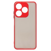 Чехол-накладка для Tecno Spark 10 4G (красный) - PC041