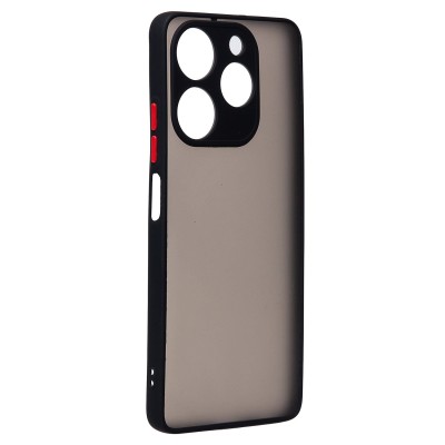 Чехол-накладка для Tecno Spark 10 Pro (черный) - PC041