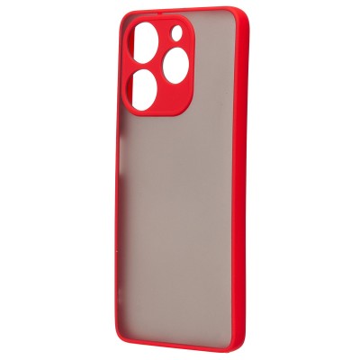 Чехол-накладка для Tecno Spark 10 Pro (красный) - PC041