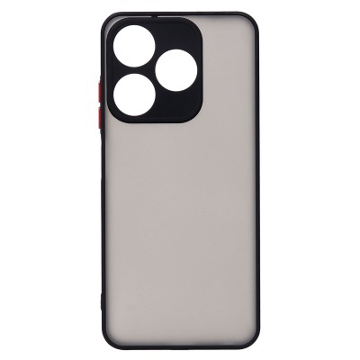 Чехол-накладка для Tecno Spark 10C (черный) - PC041