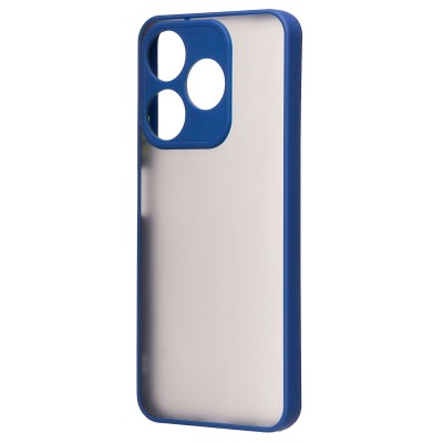 Чехол-накладка для Tecno Spark 10C (синий/черный) - PC041