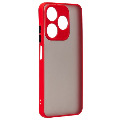 Чехол-накладка для Tecno Spark 10C (красный) - PC041