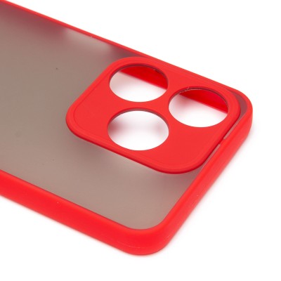 Чехол-накладка для Tecno Spark 10C (красный) - PC041