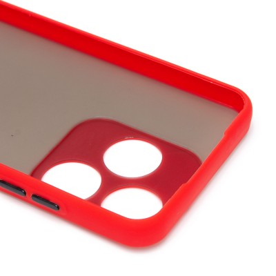 Чехол-накладка для Tecno Spark 10C (красный) - PC041