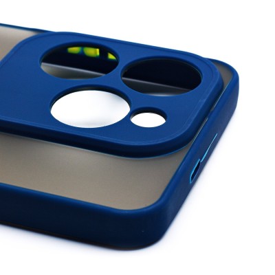 Чехол-накладка для Tecno Spark 20 Pro 5G (темно-синий) - PC041