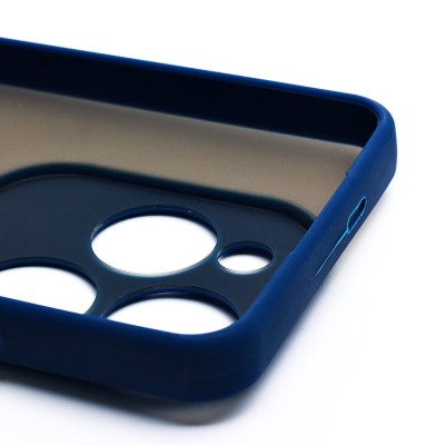 Чехол-накладка для Tecno Spark 20 Pro 5G (темно-синий) - PC041