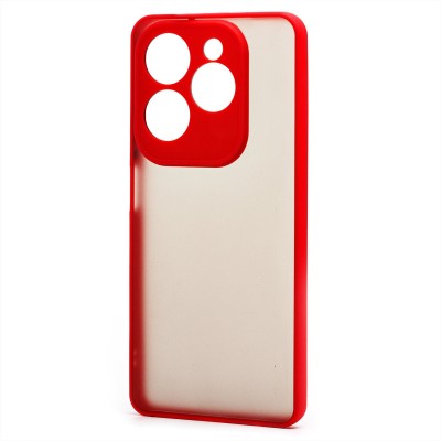 Чехол-накладка для Tecno Spark 20 Pro 5G (красный) - PC041