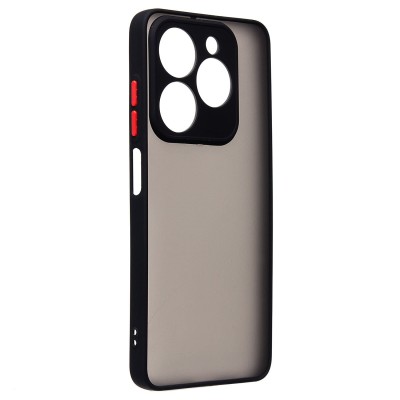 Чехол-накладка для Tecno Spark 20C (черный) - PC041