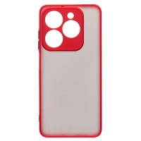 Чехол-накладка для Tecno Spark 20 (красный) - PC041