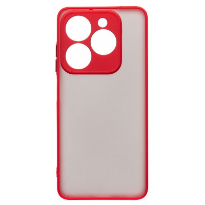 Чехол-накладка для Tecno Spark 20 (красный) - PC041