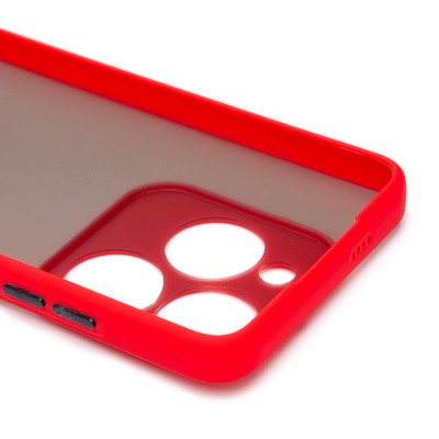 Чехол-накладка для Tecno Spark 20 (красный) - PC041