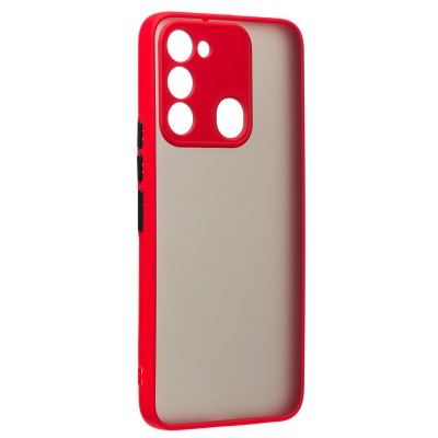 Чехол-накладка для Tecno Spark Go (красный) - PC041