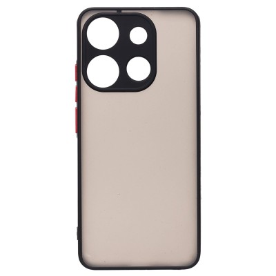 Чехол-накладка для Tecno Spark Go (черный) - PC041